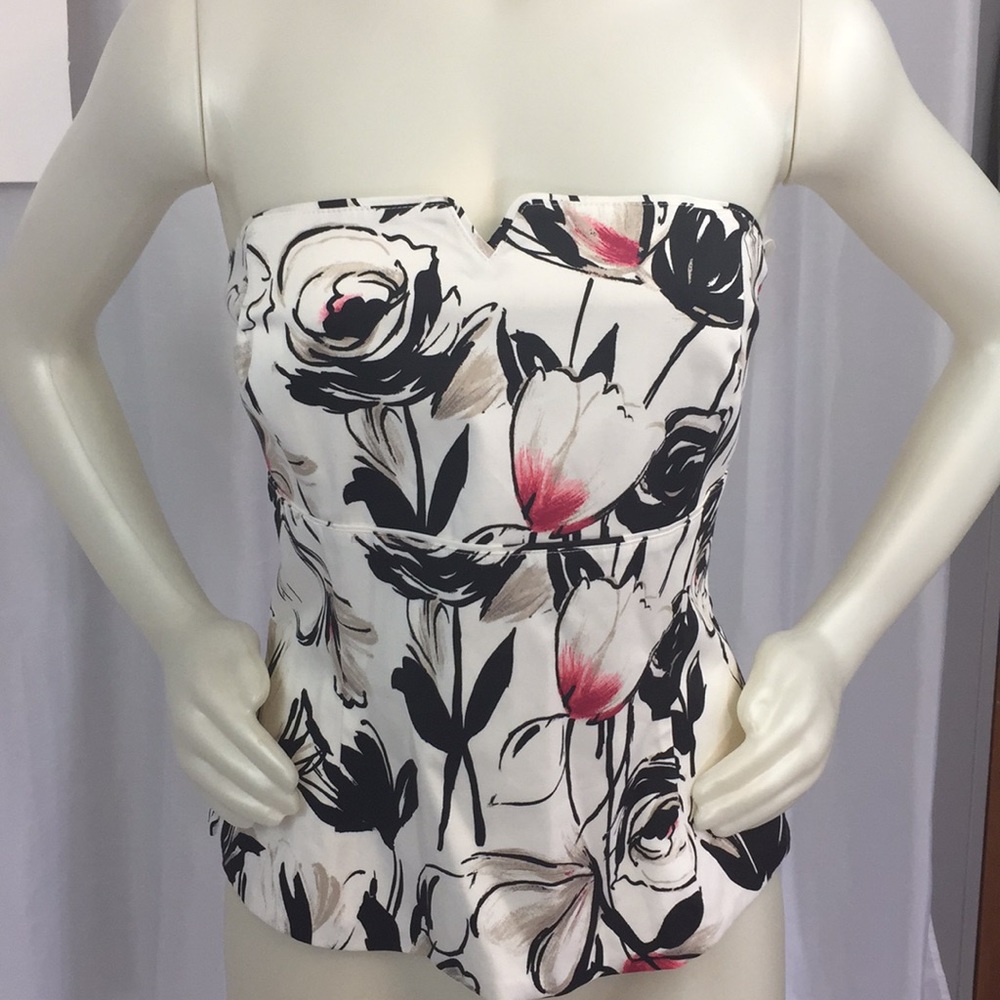 White House Black Market Bustier Size 12